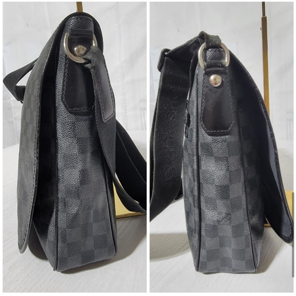 LOUIS VUITTON Renzo MM Messenger Bag Damier Graphite Unisex - Picture 7 of 12